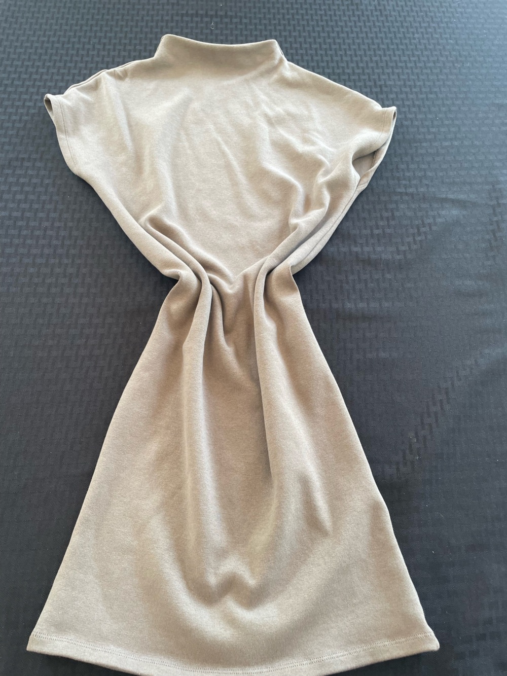 Zara Mock Taupe Tank Dress